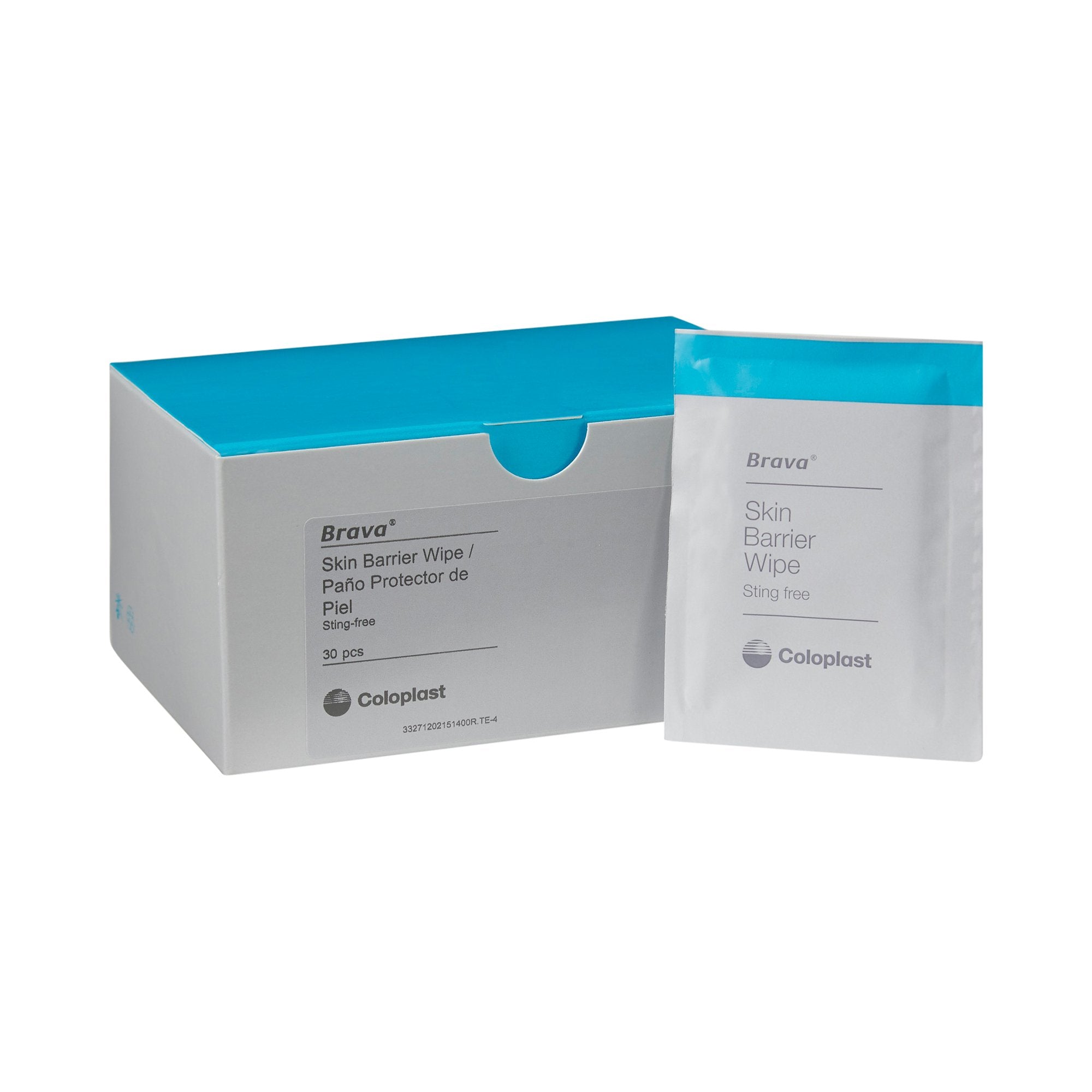 Brava® Sting-Free Skin Barrier Wipes, 2.75 x 4 Inch 120215
