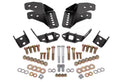 BMR Suspension BMR 78-87 G-Body Coilover Conversion Kit Rear Adjustable Shock Mount Without CAB - Black Hammertone CCK462H