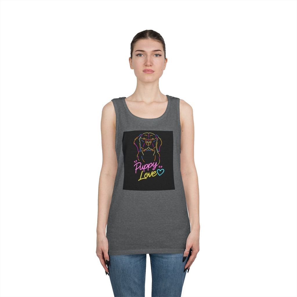 Retro Funny Dog Tank Top — Cute Future Vibes