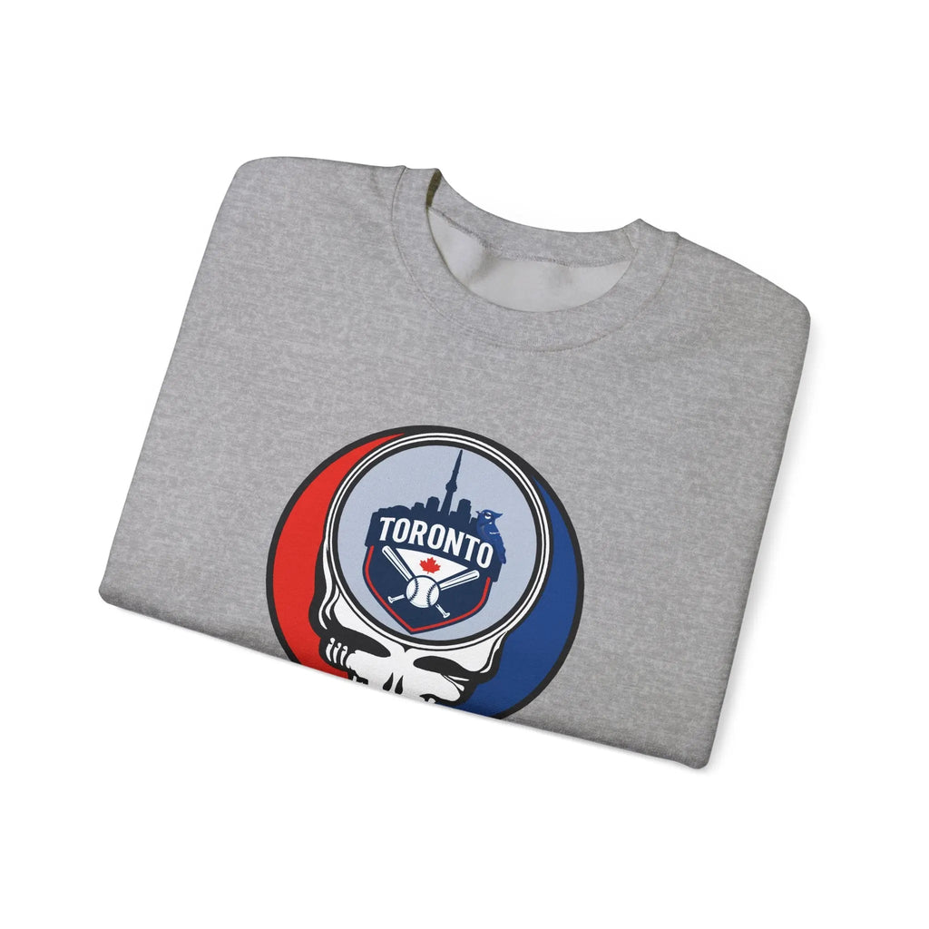 Toronto Blue Jays Original Stealie Grateful Dead Crewneck Grateful Dead Sweatshirt