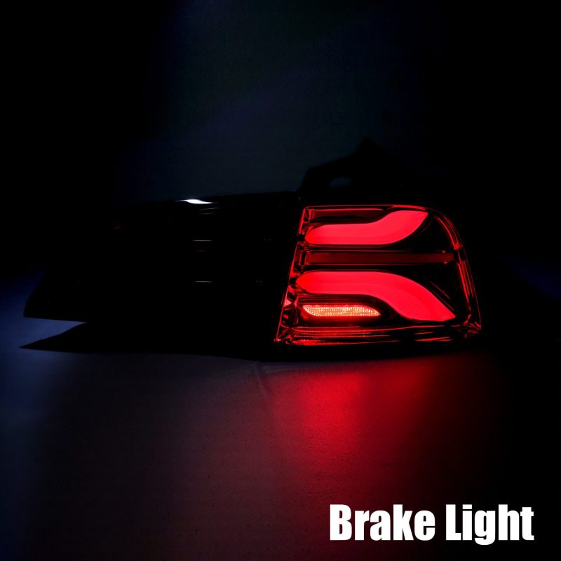 AlphaRex 20-22 Tesla Model Y PRO-Series LED Tail Lights Red Smoke w/Seq Sig 601040 *Discontinued
