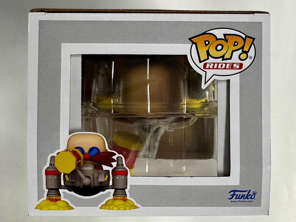Funko Pop! Rides Dr. Eggman #298 Sonic The Hedgehog 2023 Sega Games Villain