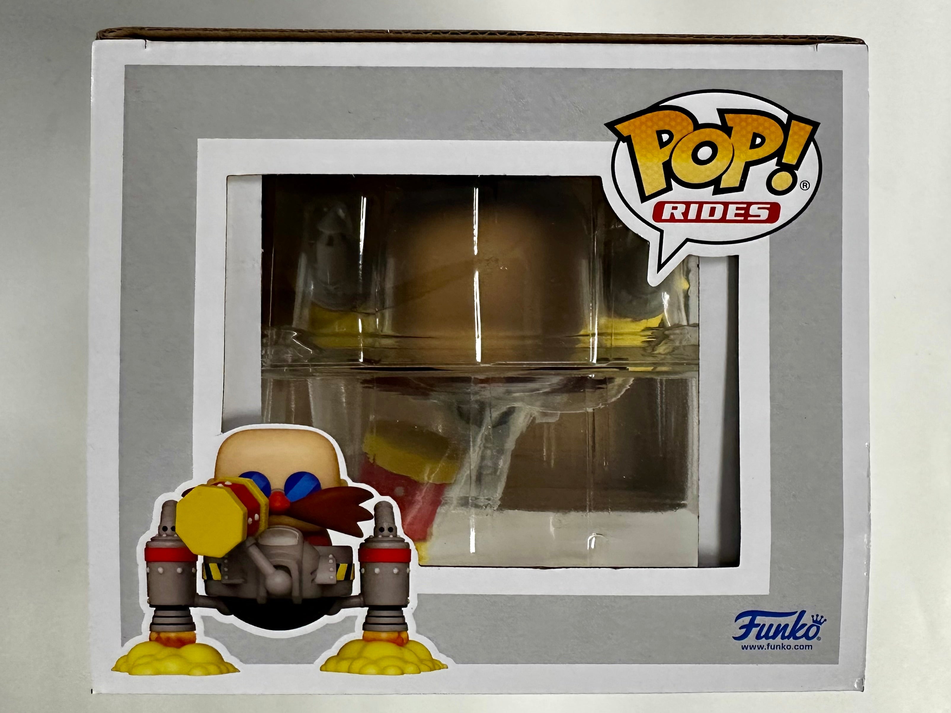 Funko Pop! Rides Dr. Eggman #298 Sonic The Hedgehog 2023 Sega Games Villain
