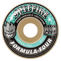 Spitfire Wheels F4 Conical Full 58mm 97a - Turquoise (Set of 4)