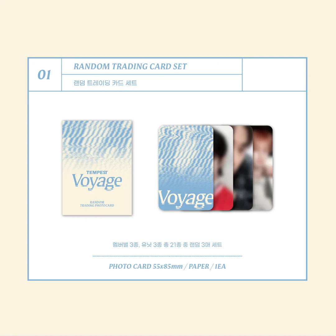 Tempest Official MD - Voyage 5th Mini Album