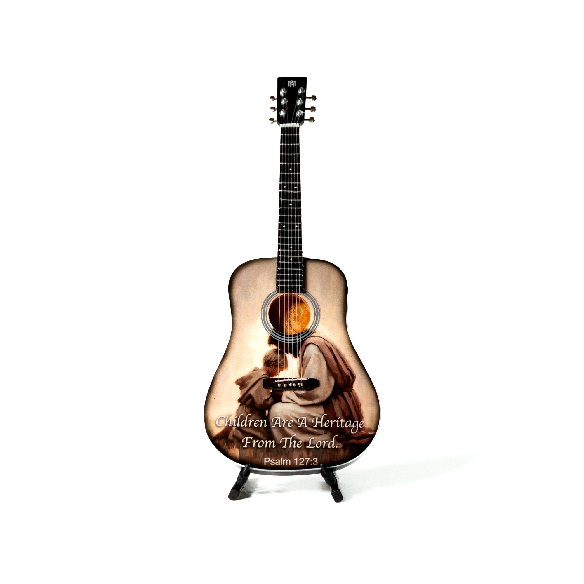 Psalm 127:3 Miniature Guitar