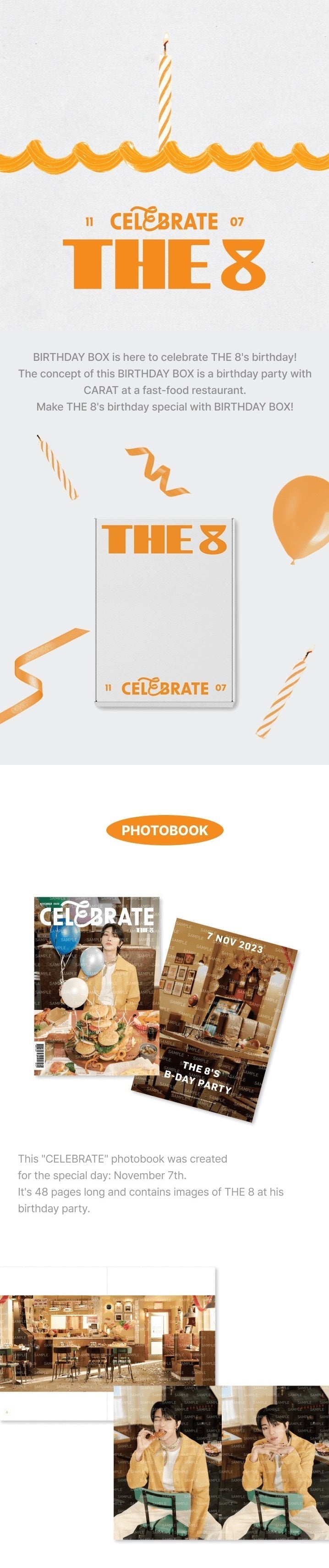 Seventeen - Happy The 8 Day Birthday Box Ver.3