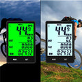 Waterproof Bicycle Computer With Backlight Wireless Wired Bicycle Computer Bike Speedometer Odometer Wireless Bike Computer Waterproof Bicycle Speedometer Support Smart Sensor LCD Backlight Display Automatic Wake-Up