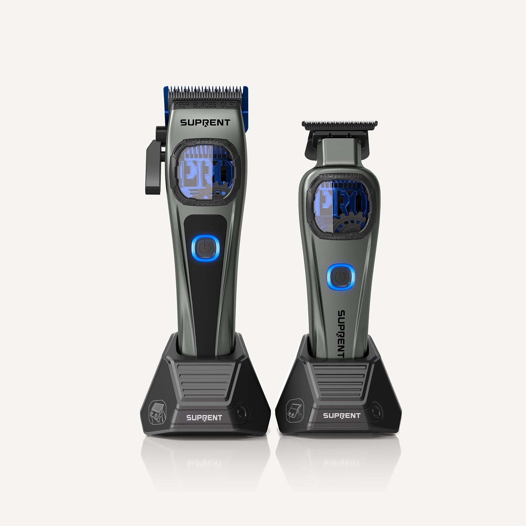SUPRENT StormGray Clipper Trimmer Combo HC586TX