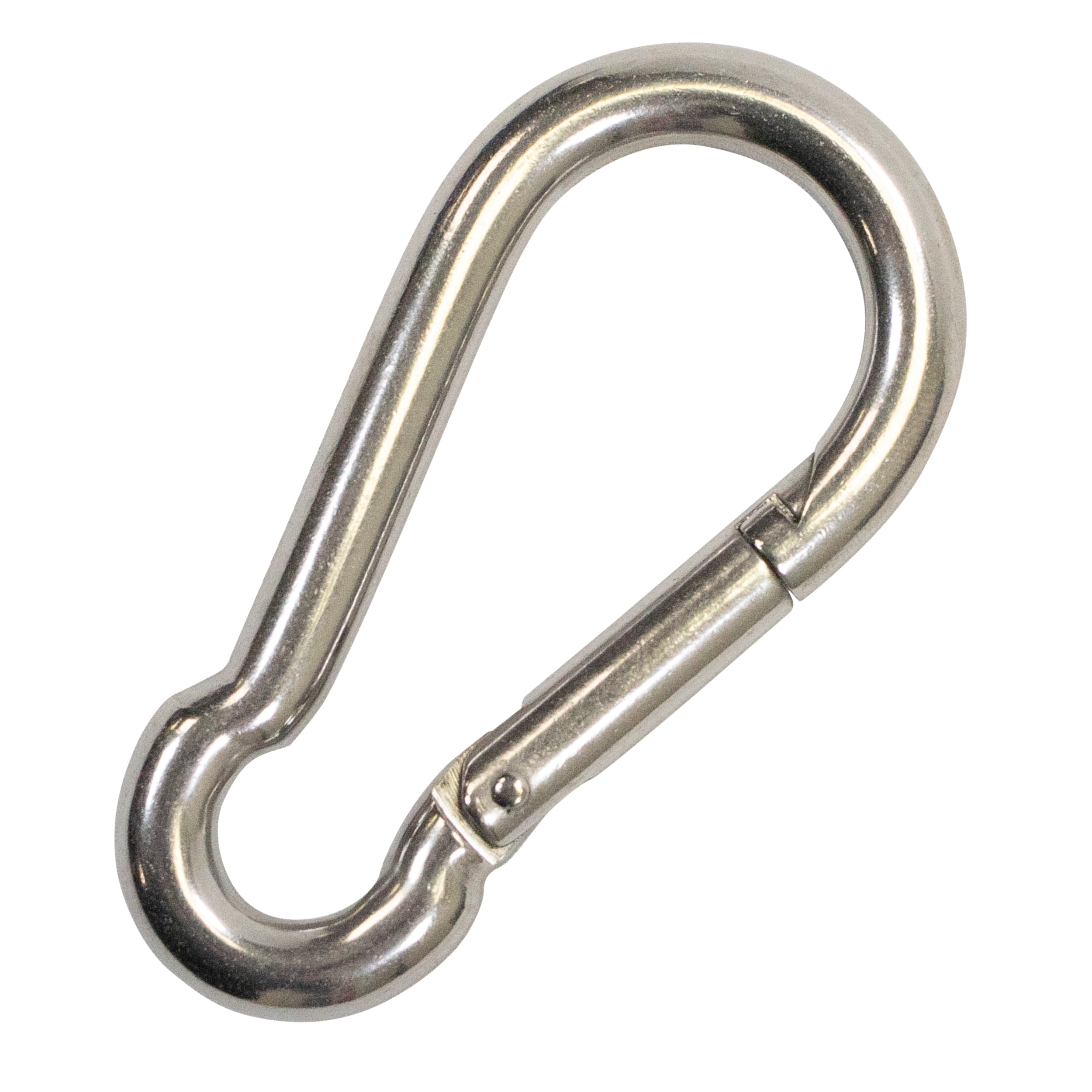 Scuba Boat Marine Clip Stainless Steel Safety Spring Hook Carabiner, 2-3/8inch