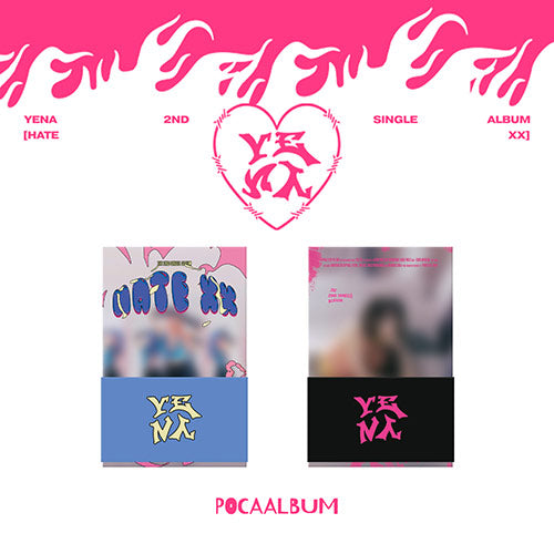 Yena 2nd Single Album - Hate XX (Poca Album Ver.)