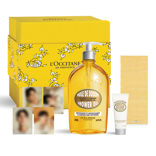 Seventeen Mingyu - Mingyuâs Pick LâOccitane Almond Shower Oil Set