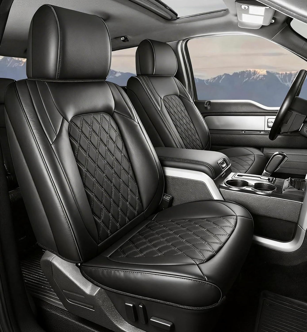 Umbrauto Truck Seat Covers for Silverado/Sierra,Black