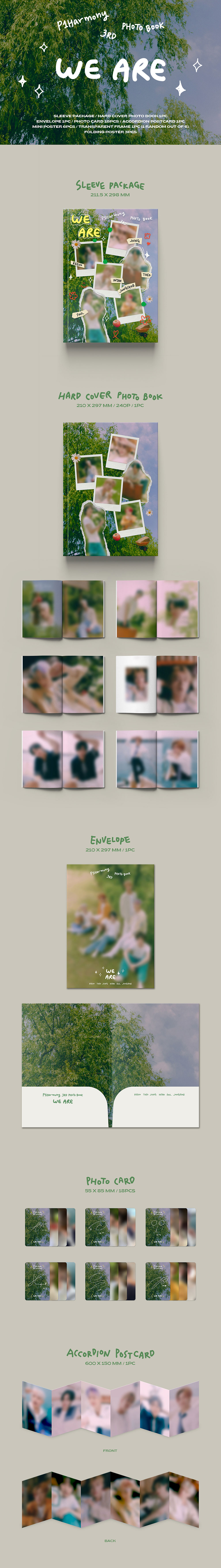 P1Harmony 3rd Photo Book - We Are