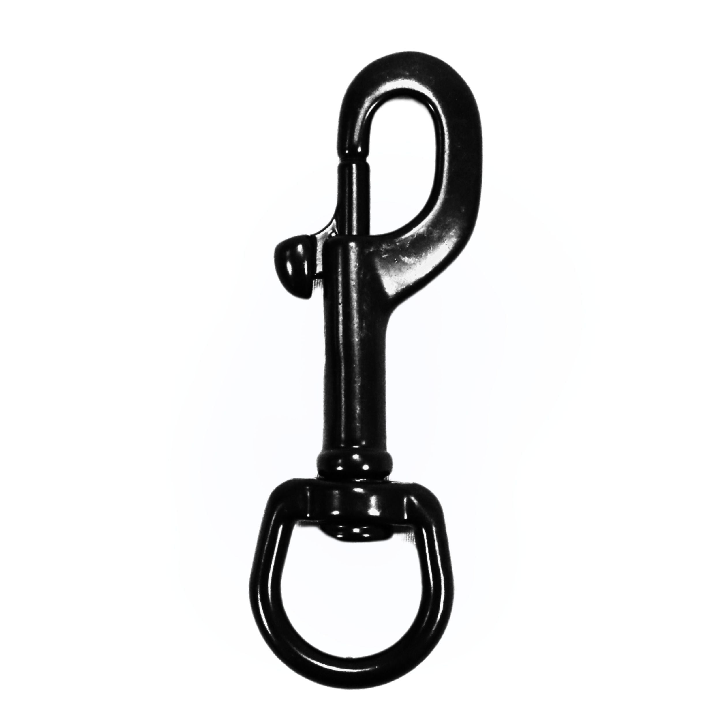 Scuba Choice Boat Marine Black Clip Stainless Steel Swivel Eye Bolt Snap 91mm