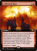 Calibrated Blast (MH2-456) - Modern Horizons 2: (Extended Art) Foil