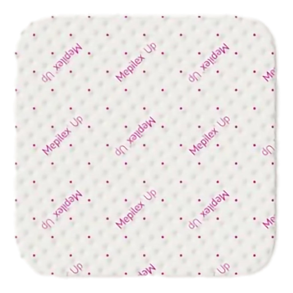 Foam Dressing Mepilex® Up 4 X 8 Inch Without Border Without Film Backing Silicone Adhesive Rectangle Sterile 212299