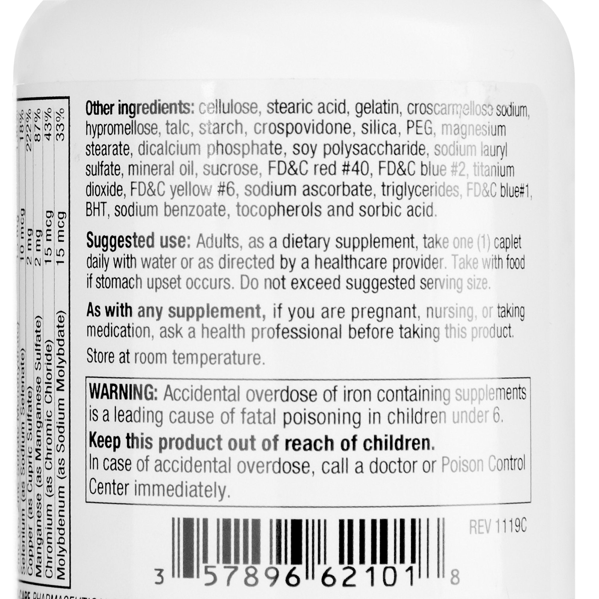 Geri-Care® Multivitamin Supplement with Minerals 621-01-GCP