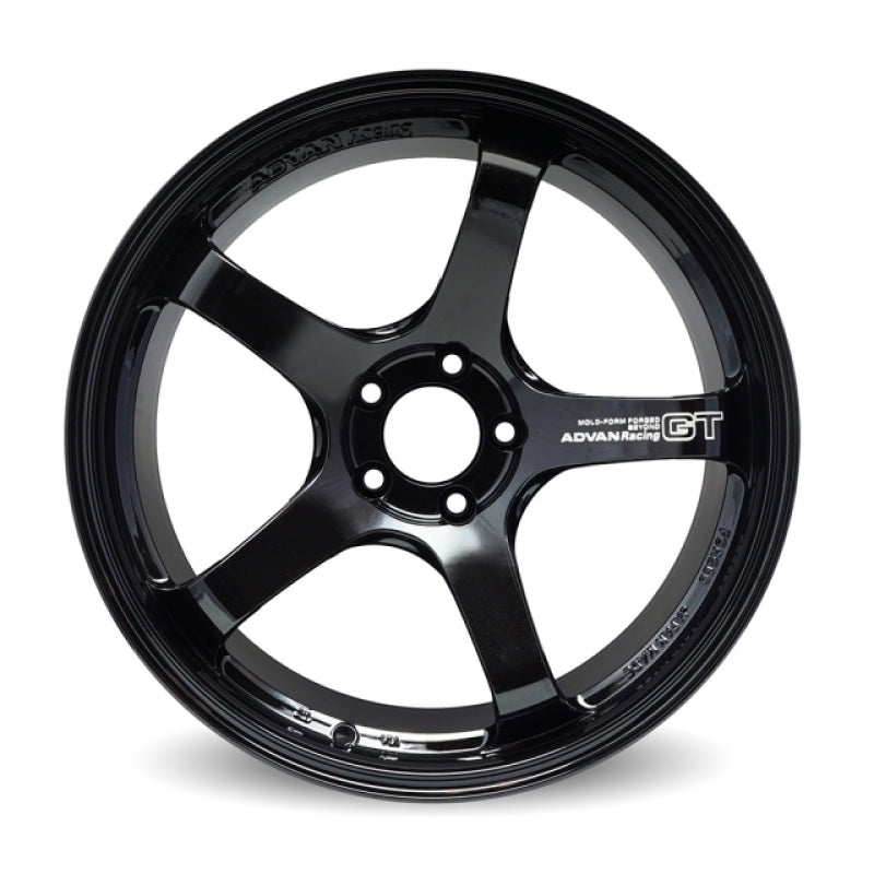 Advan GT Beyond 18x10.5 +24 5-114.3 Racing Titanium Black Wheel YAQB8L24ETB