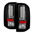 SPYDER 2010 Chevy Silverado Version 2 LED Tail Lights Black ALT-YD-CS10V2-LED-BK 5082633