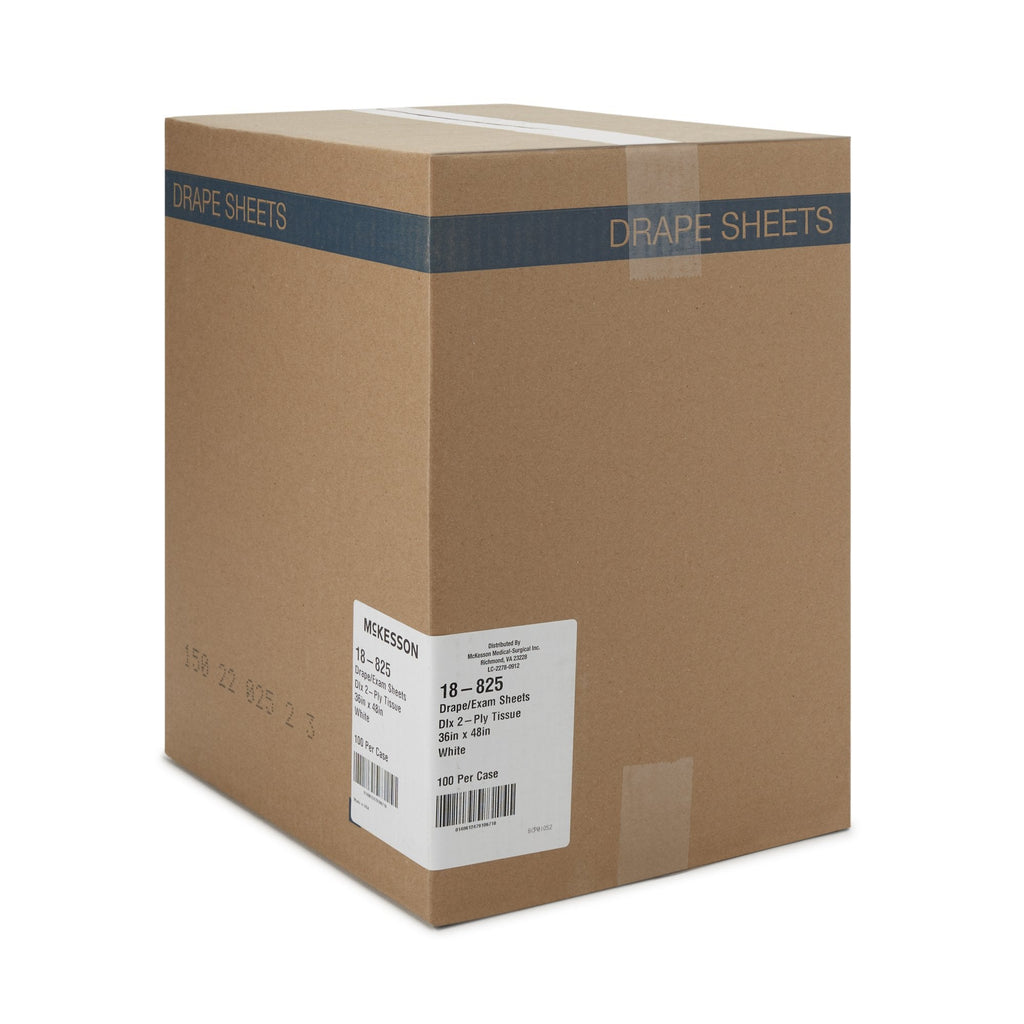 McKesson Nonsterile Physical Exam Drape, 36 x 48 Inch 18-825