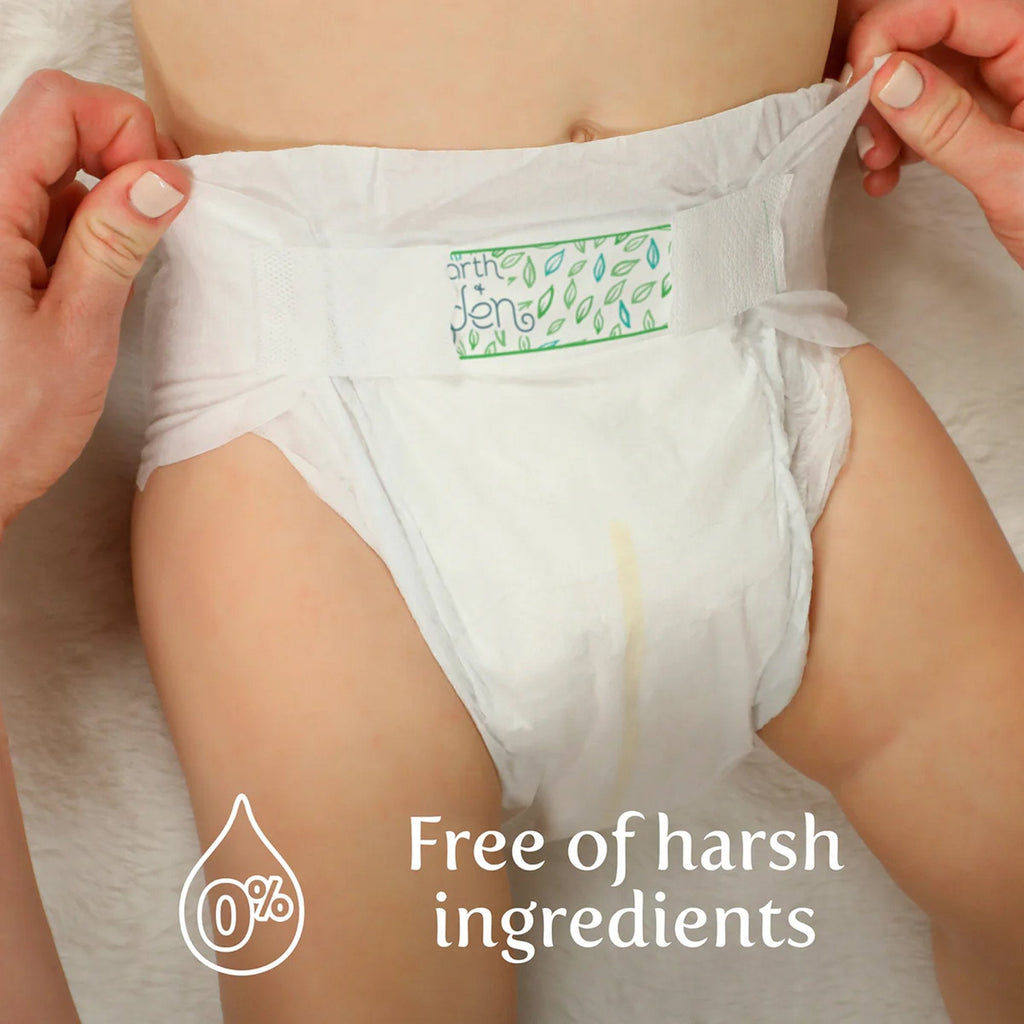 Earth & Eden Sensitive™ Baby Diapers, Size 5 for Babies Weighing up to 27 lbs. 10008049