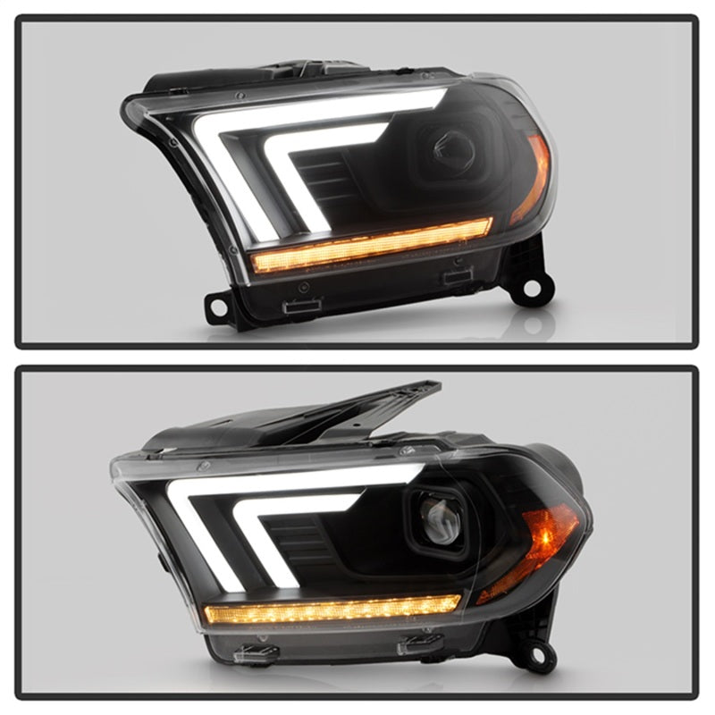 SPYDER 11-13 Dodge Durango (HID Model Only) Projector Headlights - Black PRO-YD-DDU11HIDSI-BK 5088680
