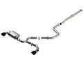 Borla 19-20 Hyundai Veloster N 2.0L I4 MT FWD 2DR 3in ATAK CatBack Exhaust w/ Black Chrome Tips 140832BC