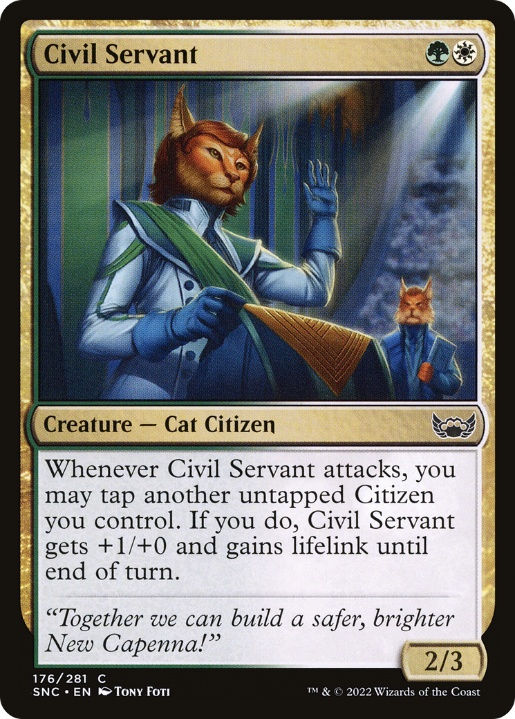 Civil Servant (SNC-176) - Streets of New Capenna Foil