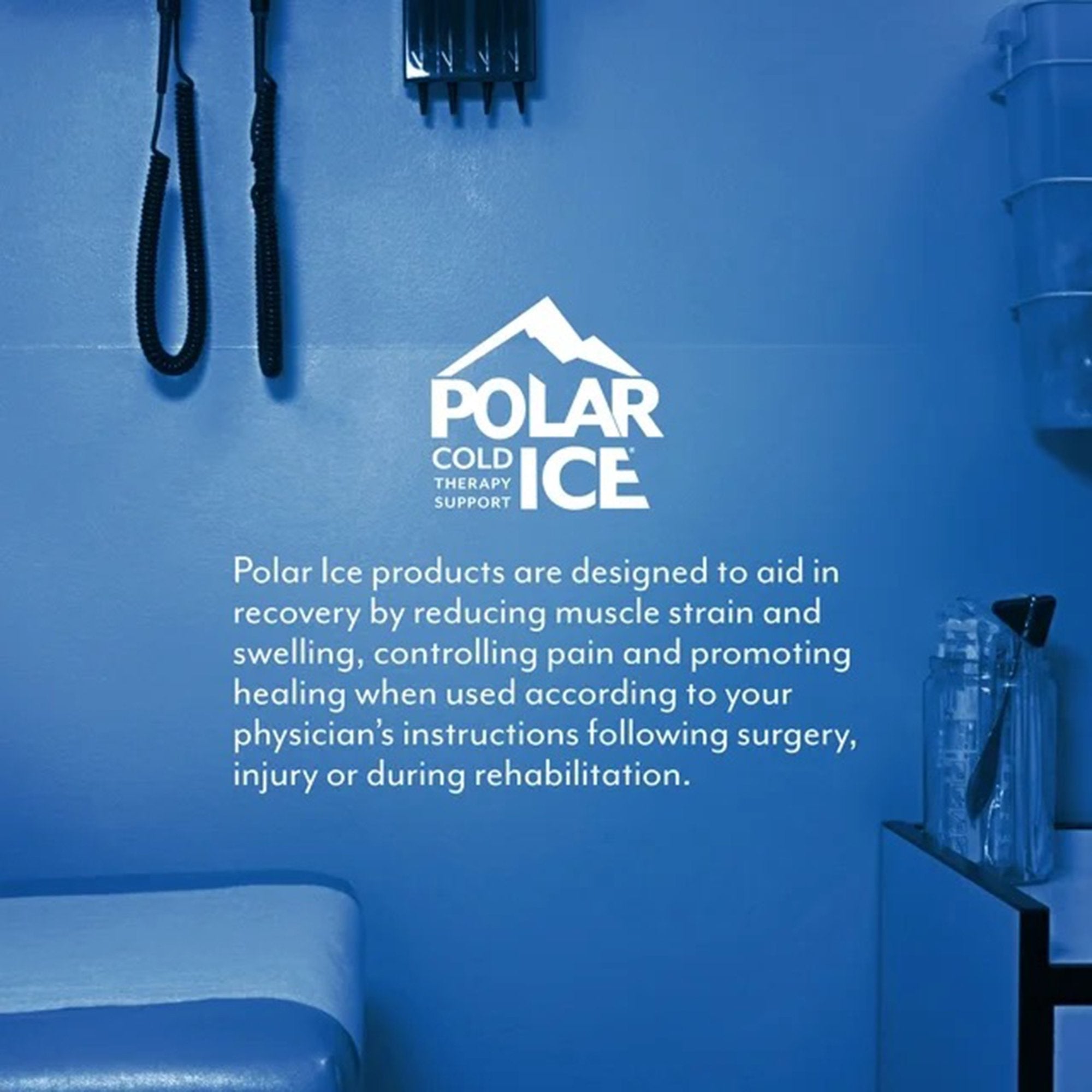 Polar Ice® Cold Pack with Wrap for Knee, Standard Size 30103