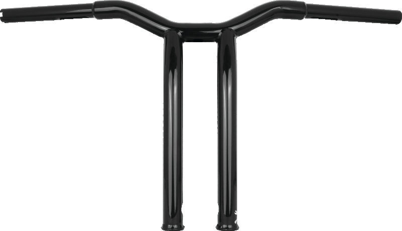 Burly Brand Dominator Raked Bar 14in - Gloss Black B12-6053B