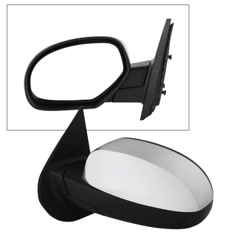 SPYDER Xtune Chevy Silverado 08-13 OE Mirror Chrome Power Heated Left MIR-08042-C52-P-L 9934711