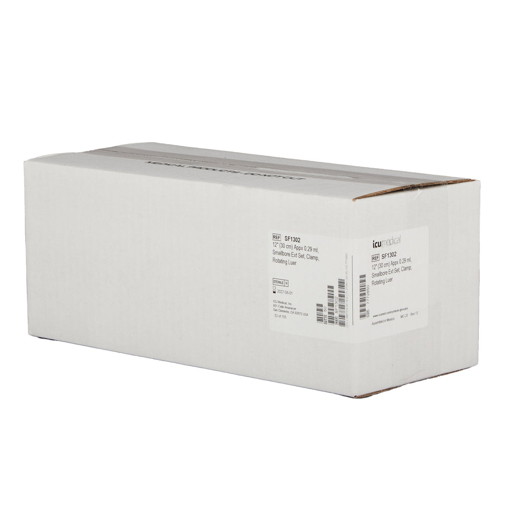 IV Extension Set ICU Small Bore 12 Inch Tubing SF1302