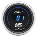 AutoMeter Gauge Stereo Amp Temperature 2-1/16in. 250 Deg. F Digital Cobalt 6392