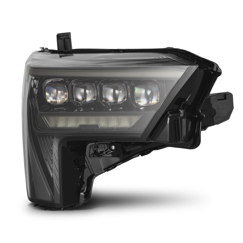 AlphaRex 22-23 Toyota Tundra NOVA-Series Headlights Alpha-Blk w/White DRL - Req 810029 OR 810030 880861 *Discontinued