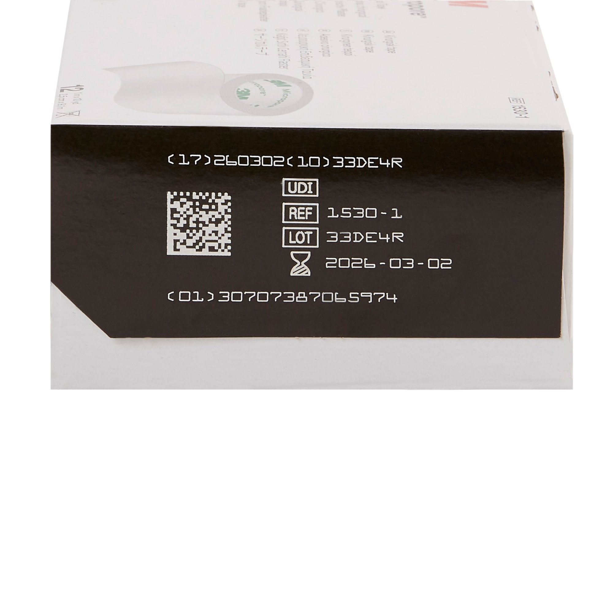 3M™ Micropore™ Paper Medical Tape, 1 Inch x 10 Yard, White 1530-1