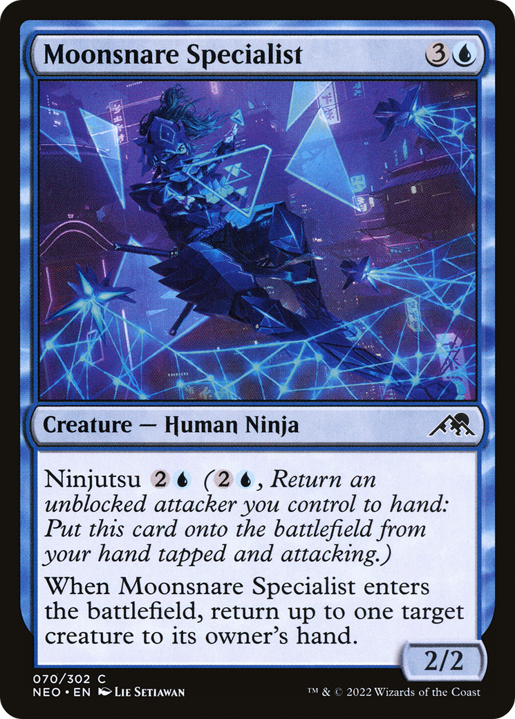 Moonsnare Specialist (NEO-070) - Kamigawa: Neon Dynasty