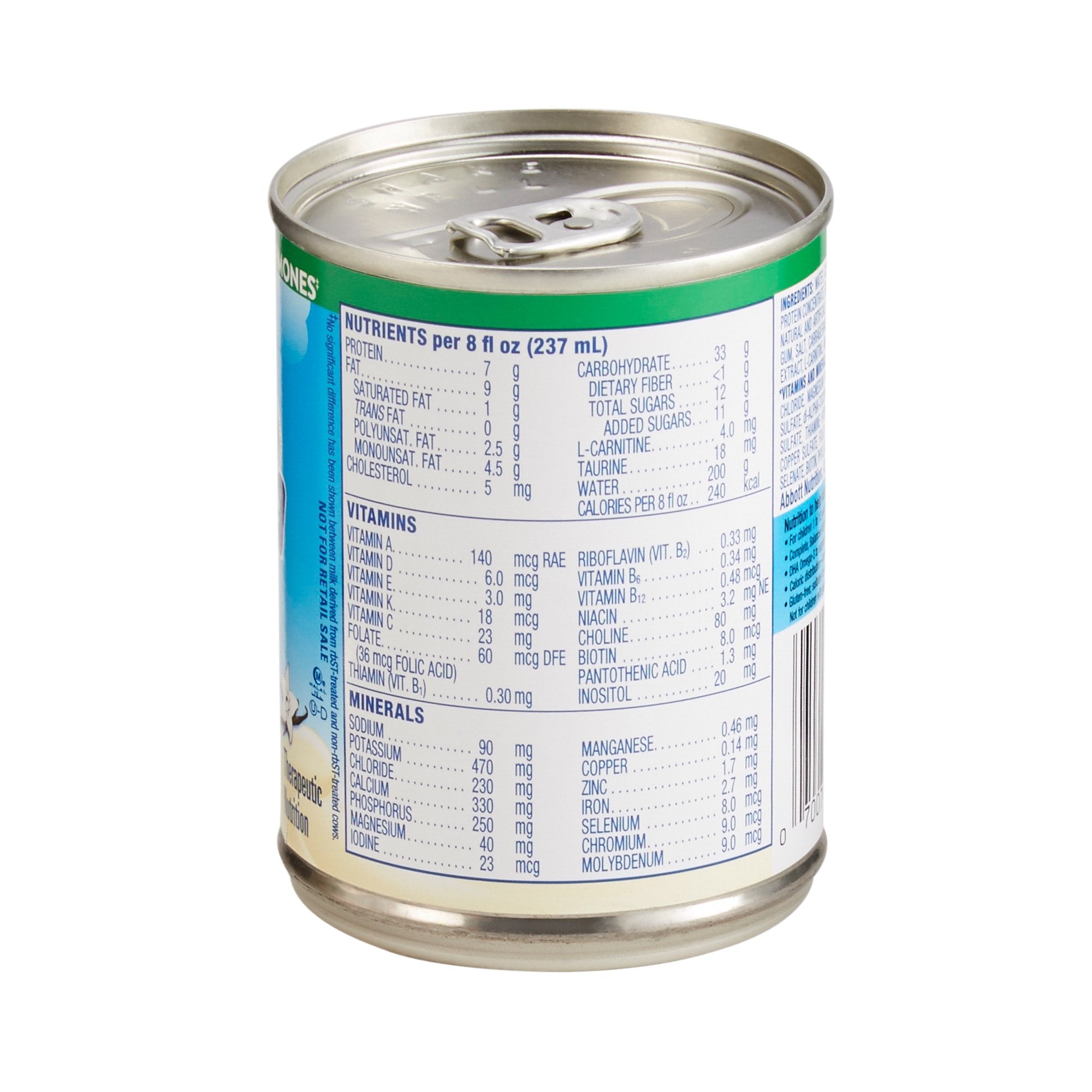 PediaSure® Grow & Gain Therapeutic Nutrition, Vanilla, 8-ounce can 67522