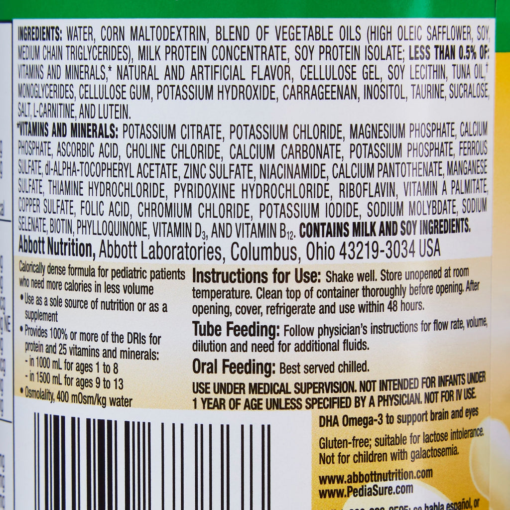 PediaSure® 1.5 Cal Therapeutic Nutrition, Vanilla, 8-ounce can 67378