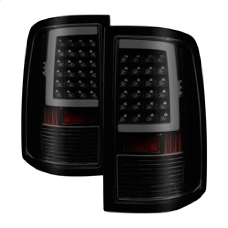SPYDER xTune 09-18 Dodge Ram 1500 LED Tail Lights - Black Smoke (ALT-ON-DR09-LBLED-BSM) 9038488