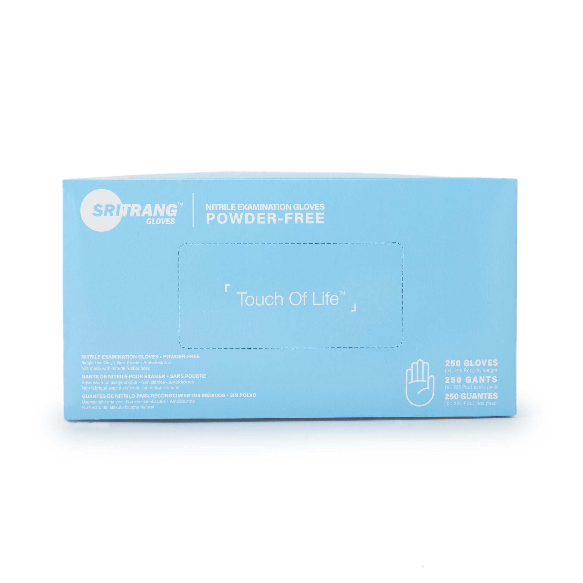 Touch of Life™ Nitrile Exam Glove, Extra Large, Black 7027156