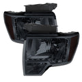 SPYDER Xtune Ford F150 09-14 Amber Crystal LED Headlights Smoke HD-JH-FF15009-LED-AM-SM 5075512
