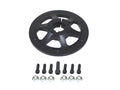 Durable Black 1-Inch Sprocket Hub for Kart Racing Power Transfer