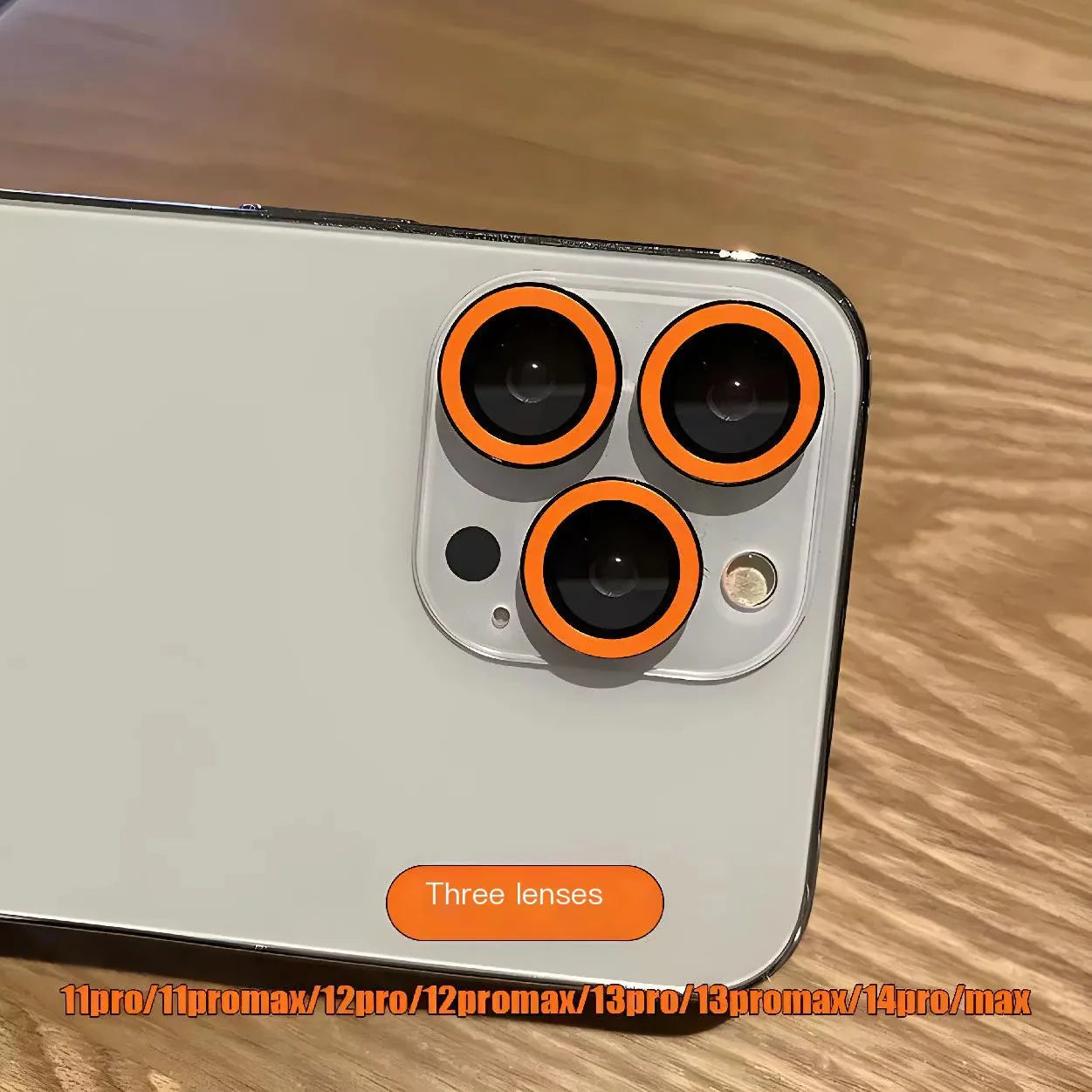 2-3Pcs Luminous Ceramic Camera Protector Film For IPhone.
