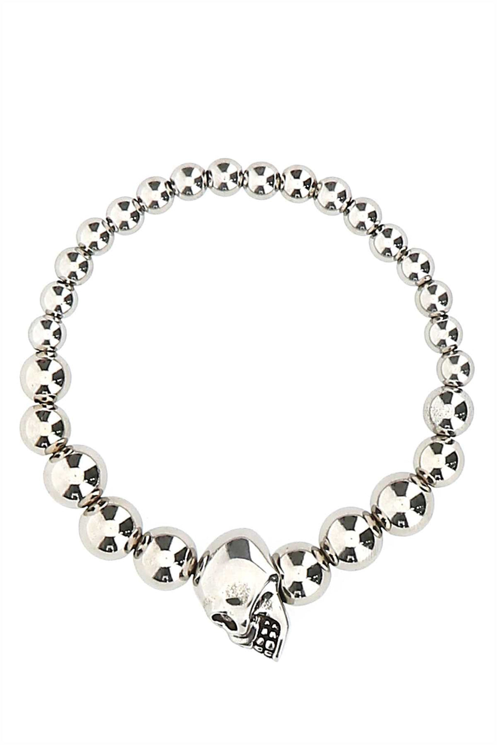 Alexander Mcqueen Men Silver Metal Bracelet