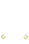 Amina Muaddi Women Embellished Metal Mini Cameron Earrings