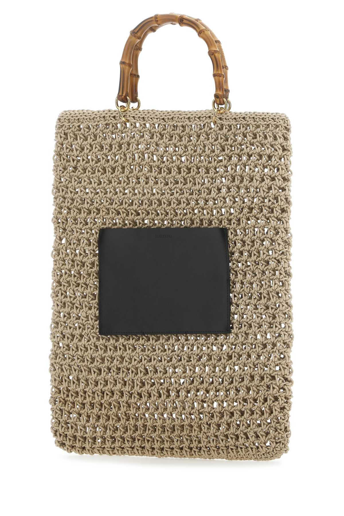 Jil Sander Women Beige Rope Medium Shopping Bag