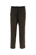 Dries Van Noten Men Black Viscose Blend Pant