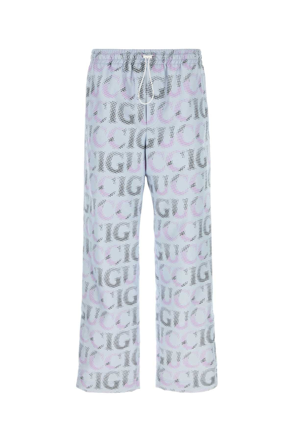 Gucci Men Printed Polyester Pant