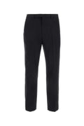 Gucci Men Charcoal Wool Pant